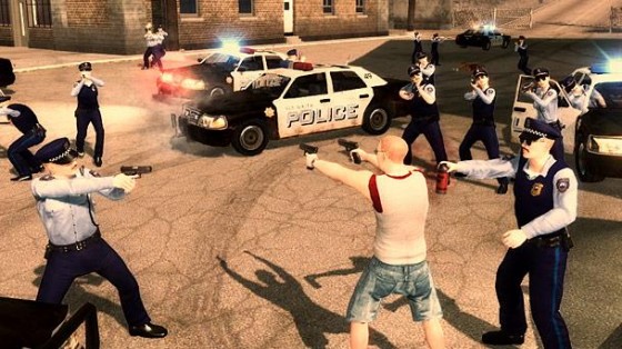 holdupsaintsrow2 Yup. This is more or less what every day in Spring Lake is like. Especially the excessive wearing of cutoffs.
