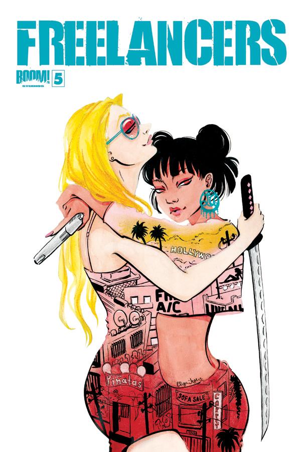 Several comic book companies offer up the first issue of some/all of their books for only a dollar. It's exactly that (and a brief recommendation from one Zander Riggs) that had me try out the excellent Freelancers here.
